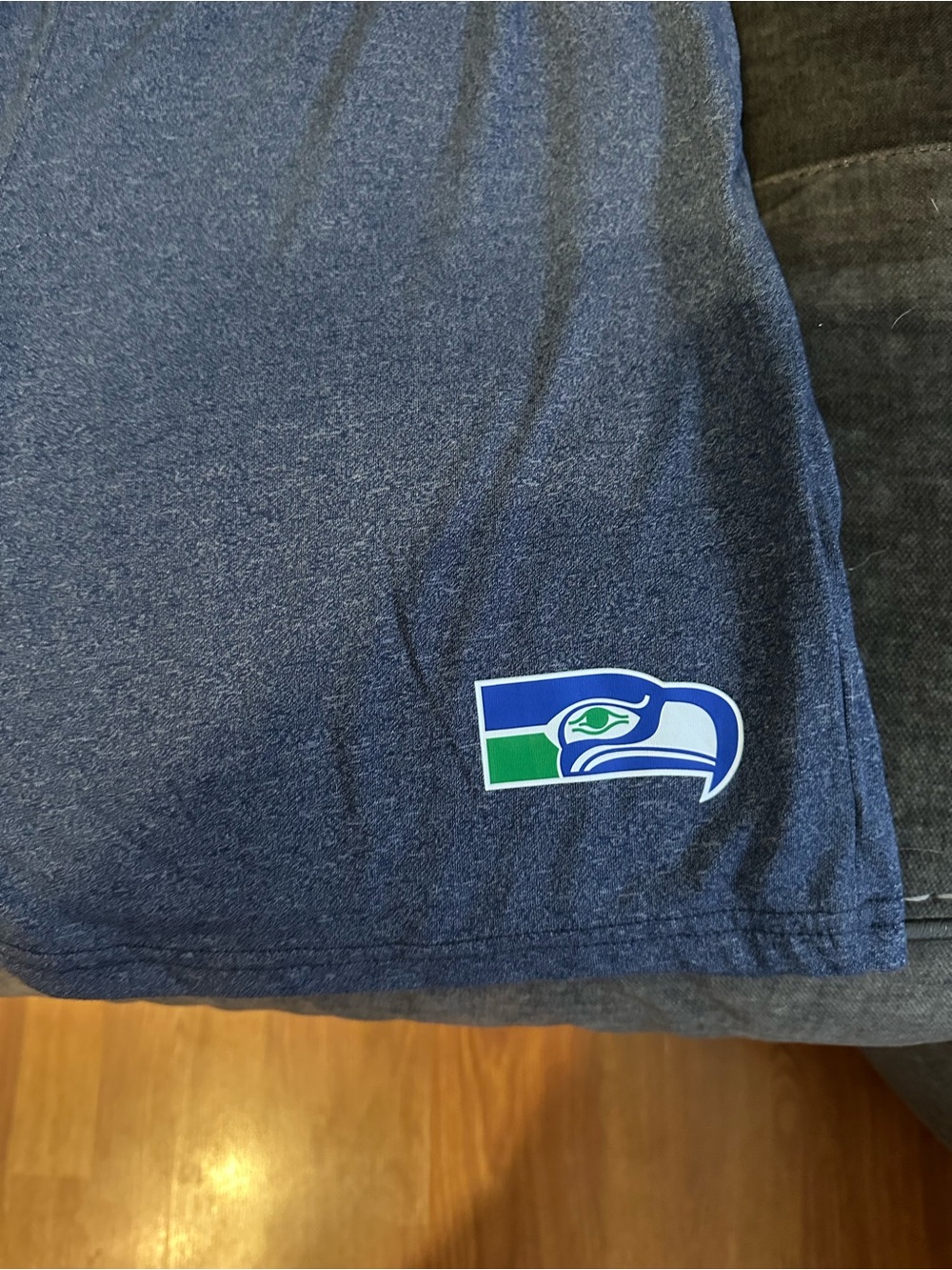 Seattle Seahawks Men's Blue Lounge Shorts 
Size L Brand New - Picture 2 of 5